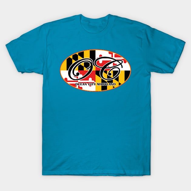 Ocean City Maryland T-Shirt by RangerTees